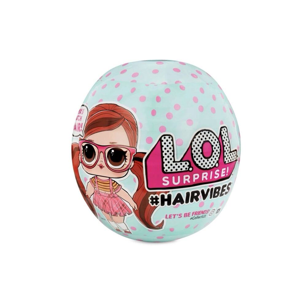 L.O.L. Surprise! #Hairvibes Dolls with 15 Surprises and Mix & Match Hair Pieces